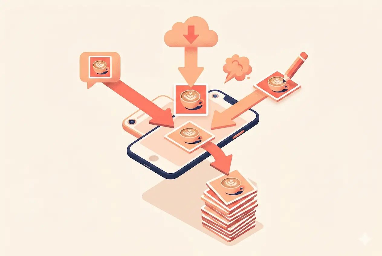 Vanliga källor till dubletter på iPhone: AirDrop, redigering, iCloud-migrationer, tredjepartsappar